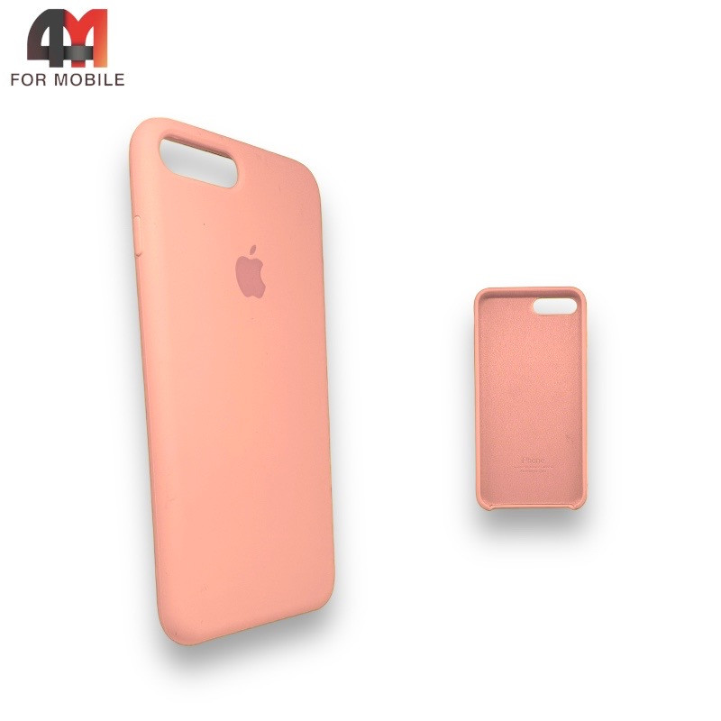 Чехол Iphone 7 Plus/8 Plus Silicone Case, 12 персикового цвета - фото 1 - id-p226617432