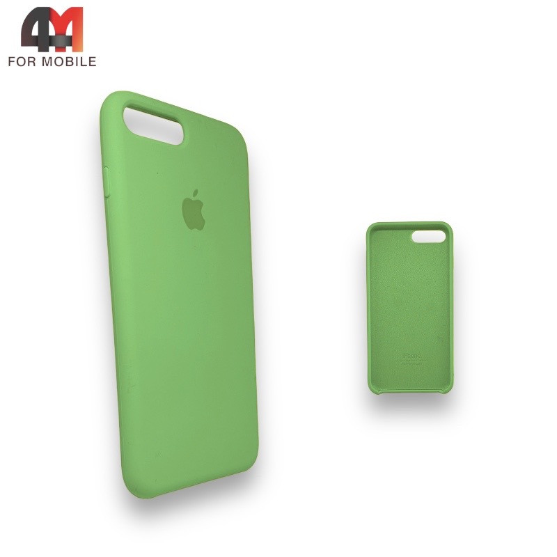 Чехол Iphone 7 Plus/8 Plus Silicone Case, 1 зеленого цвета - фото 1 - id-p226620627