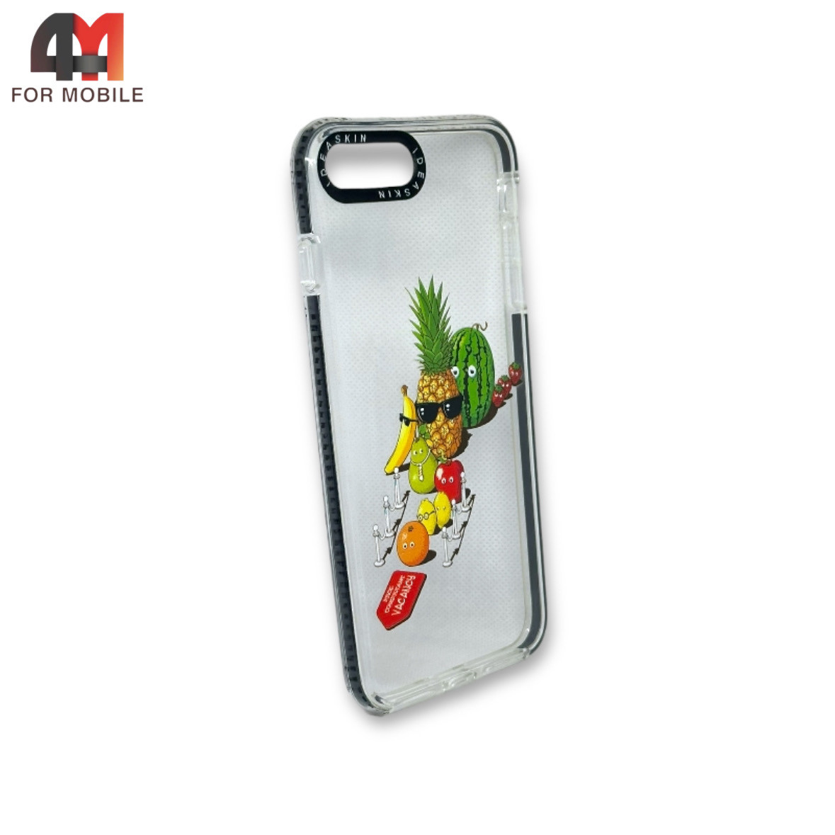 Чехол Iphone 7 Plus/8 Plus силиконовый с рисунком, фрукты - фото 1 - id-p226620017