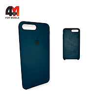 Чехол Iphone 7 Plus/8 Plus Silicone Case, 35 серо-синего цвета