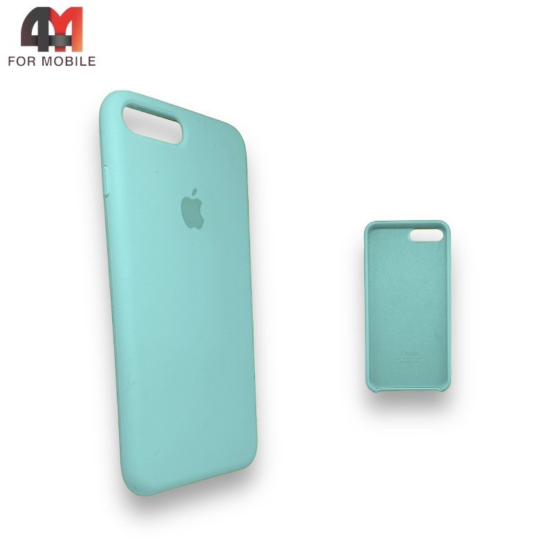 Чехол Iphone 7 Plus/8 Plus Silicone Case, 21 лазурного цвета - фото 1 - id-p226620228