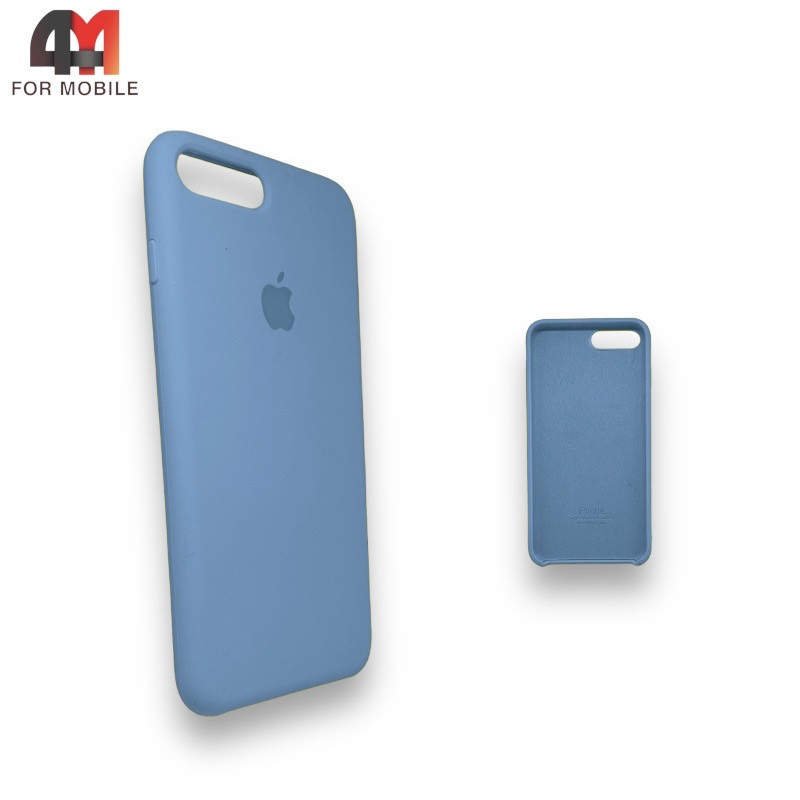 Чехол Iphone 7 Plus/8 Plus Silicone Case, 24 джинсового цвета - фото 1 - id-p226624034