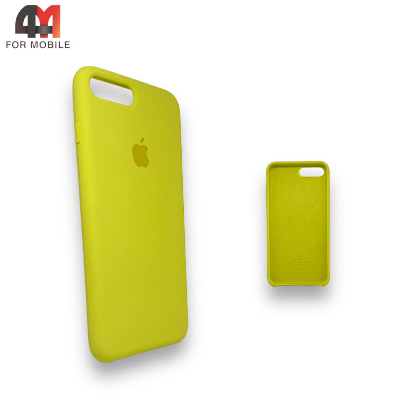 Чехол Iphone 7 Plus/8 Plus Silicone Case, 32 желтого цвета - фото 1 - id-p226623017