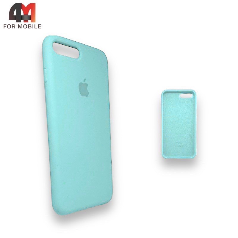 Чехол Iphone 6 Plus/6S Plus Silicone Case, 21 лазурного цвета - фото 1 - id-p226619375