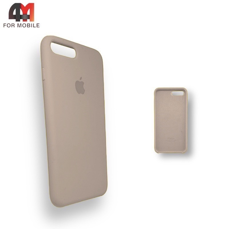 Чехол Iphone 6 Plus/6S Plus Silicone Case, 7 светло-коричневого цвета - фото 1 - id-p226619027