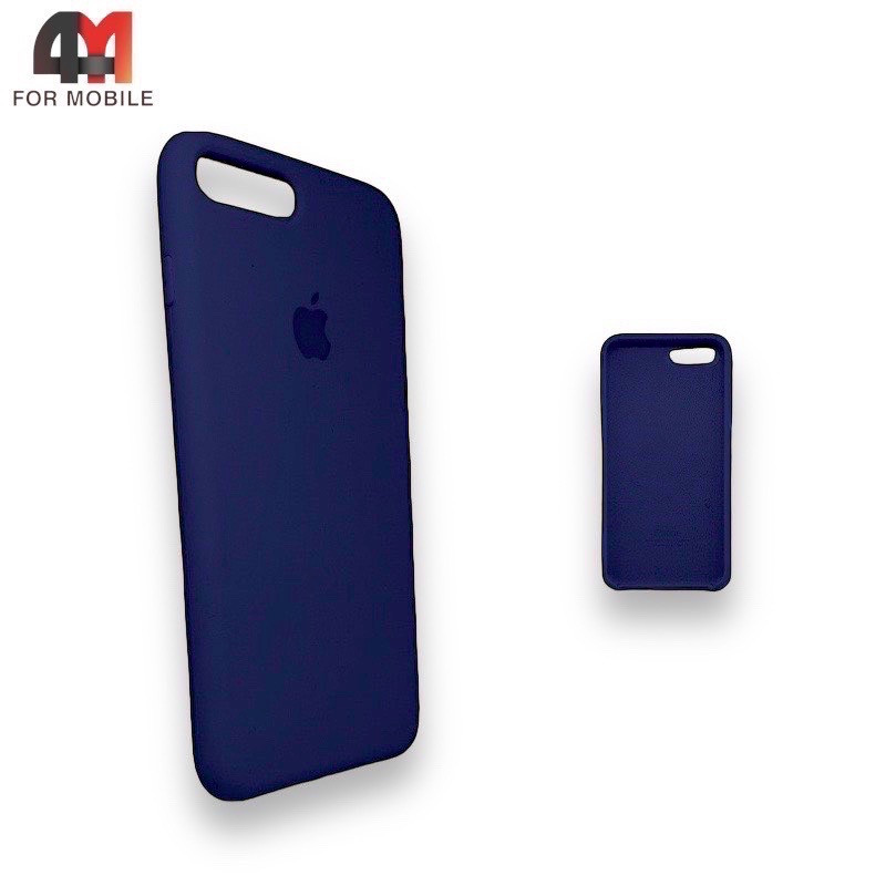 Чехол Iphone 6 Plus/6S Plus Silicone Case, 63 черничного цвета - фото 1 - id-p226618594