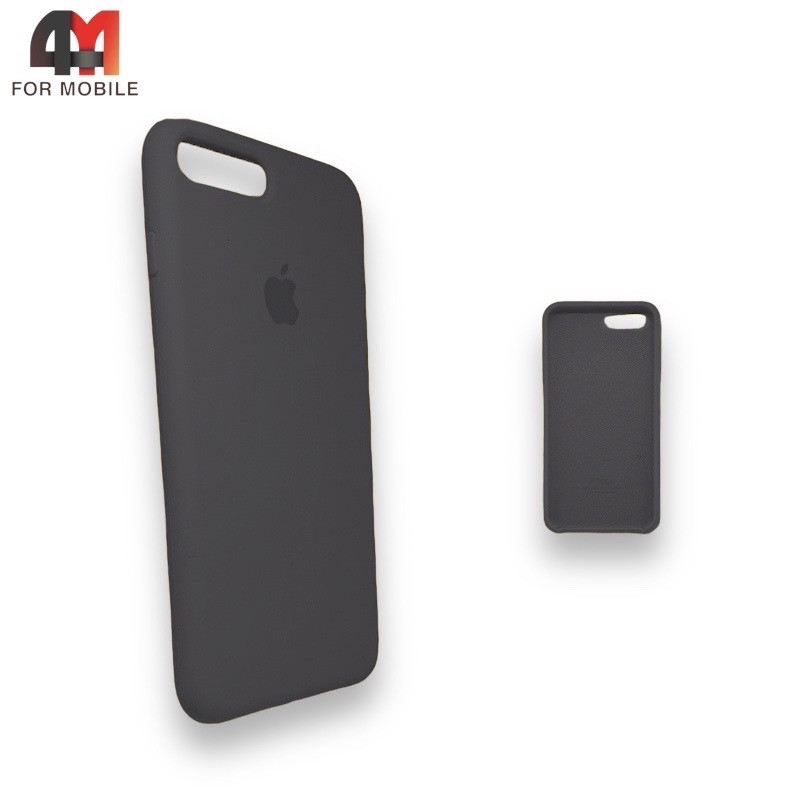 Чехол Iphone 6 Plus/6S Plus Silicone Case, 15 темно-серого цвета - фото 1 - id-p226618851
