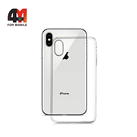 Чехол Iphone X/Xs силиконовый, плотный, прозрачный, J-Case