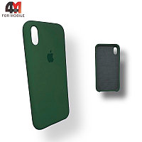 Чехол Iphone X/Xs Silicone Case, 57 сапфирового цвета