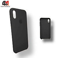 Чехол Iphone X/Xs Silicone Case, 15 темно-серого цвета