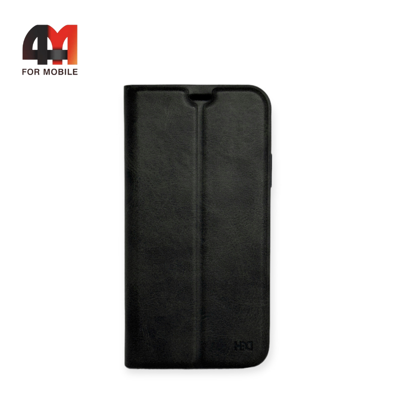 Чехол книга Iphone X/Xs черного цвета, HDD - фото 1 - id-p226624254