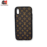 Чехол Iphone X/Xs силиконовый с рисунком, Louis Vuitton