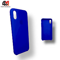 Чехол Iphone X/Xs Silicone Case, 40 цвет индиго
