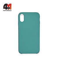 Чехол Iphone XR Silicone Case, 21 лазурного цвета, Baseus
