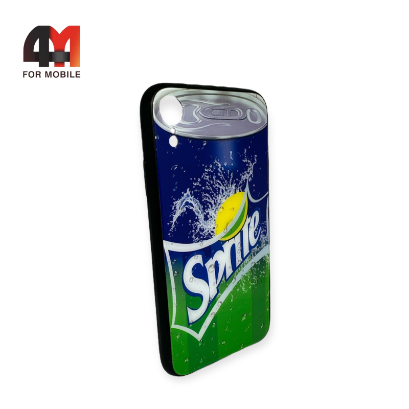 Чехол Iphone XR пластиковый с рисунком, Sprite - фото 1 - id-p226620632
