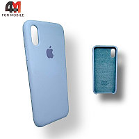 Чехол Iphone XR Silicone Case, 43 сизого цвета