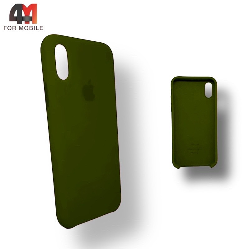 Чехол Iphone XR Silicone Case, 48 болотного цвета - фото 1 - id-p226618512