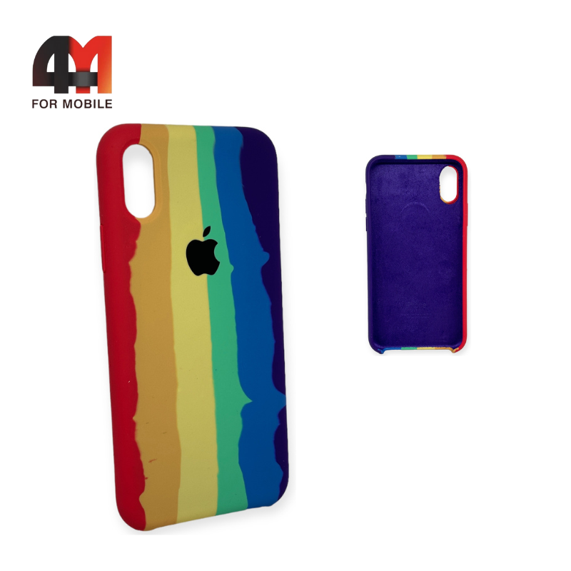 Чехол Iphone XR Silicone Case, цветной - фото 1 - id-p226620527