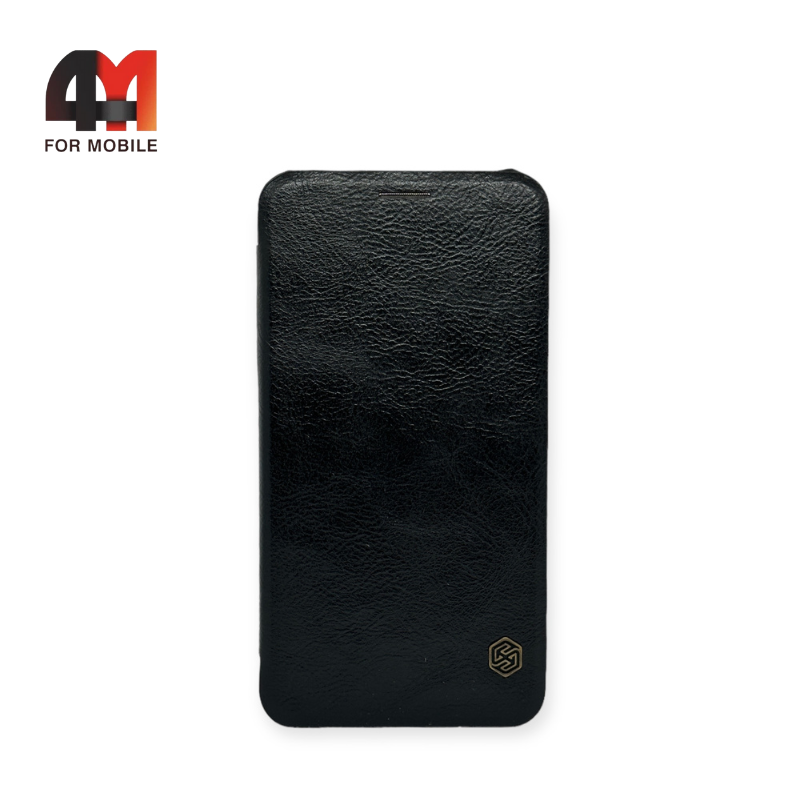 Чехол книга Iphone Xs Max QIN, черного цвета, Nillkin - фото 1 - id-p226624724