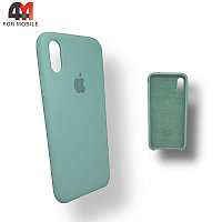 Чехол Iphone Xs Max Silicone Case, 44 ментолового цвета