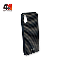 Чехол Iphone Xs Max пластиковый, Temptered Plaid, черного цвета, Nillkin
