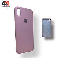 Чехол Iphone Xs Max Silicone Case, 62 лилового цвета