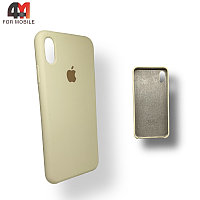 Чехол Iphone Xs Max Silicone Case, 11 цвет шампань