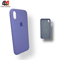 Чехол Iphone Xs Max Silicone Case, 41 лавандового цвета