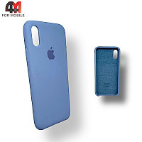 Чехол Iphone Xs Max Silicone Case, 53 небесного цвета
