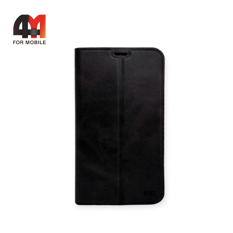 Чехол книга Iphone Xs Max черного цвета, HDD - фото 1 - id-p226624749
