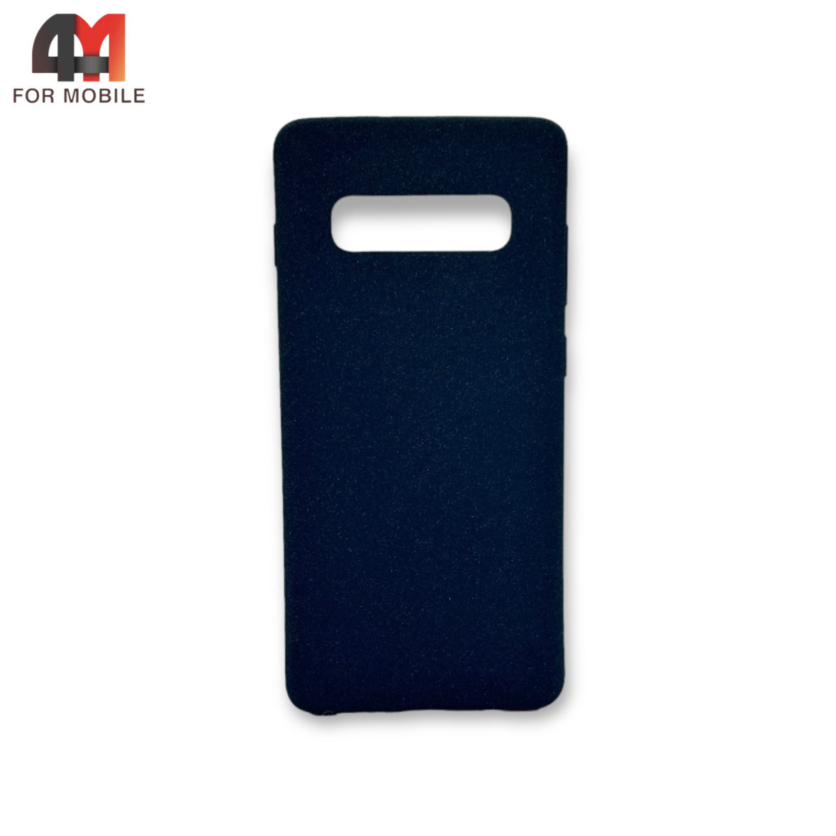 Чехол Samsung S10e/S10 Lite силиконовый, матовый, синего цвета, Case - фото 1 - id-p226624930