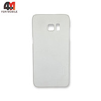 Чехол для Samsung S6 Edge Plus пластиковый, белого цвета, Nillkin