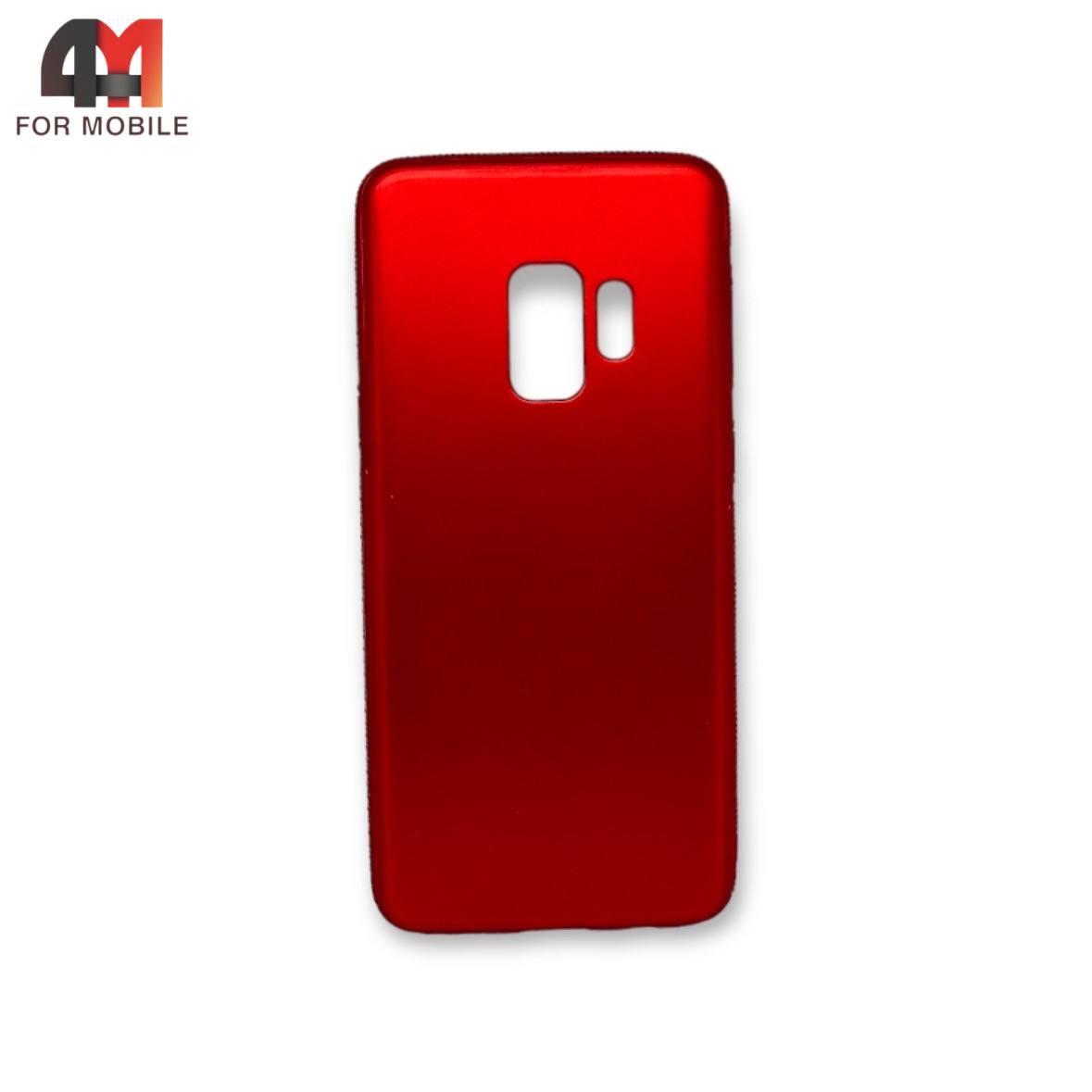 Чехол Samsung S9 Plus пластиковый, матовый, красный, X-Level  (ID#226617402), цена: 12 руб., купить в Бресте на Deal.by