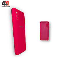 Чехол Samsung A02/M02 Silicone Case, ярко-розового цвета