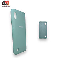 Чехол для телефона Samsung A10/A10S/М10 Silicone Case , мятного цвета