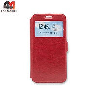 Чехол книга для телефона Samsung A10/A10S/М10 красного цвета, Experts