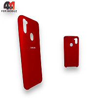 Чехол для телефона Samsung A11/M11 Silicone Case, красного цвета