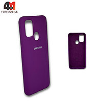 Чехол для Samsung A21s Silicone Case, фиолетового цвета