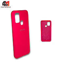 Чехол для Samsung A21s Silicone Case, ярко-розового цвета