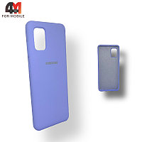 Чехол Samsung A31 Silicone Case, лавандового цвета