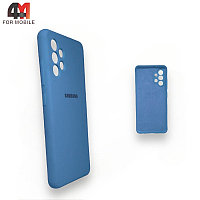 Чехол для телефона Samsung A32 4G Silicone Case, синего цвета