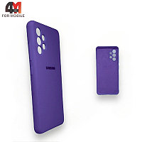 Чехол для телефона Samsung A32 4G Silicone Case, фиолетового цвета