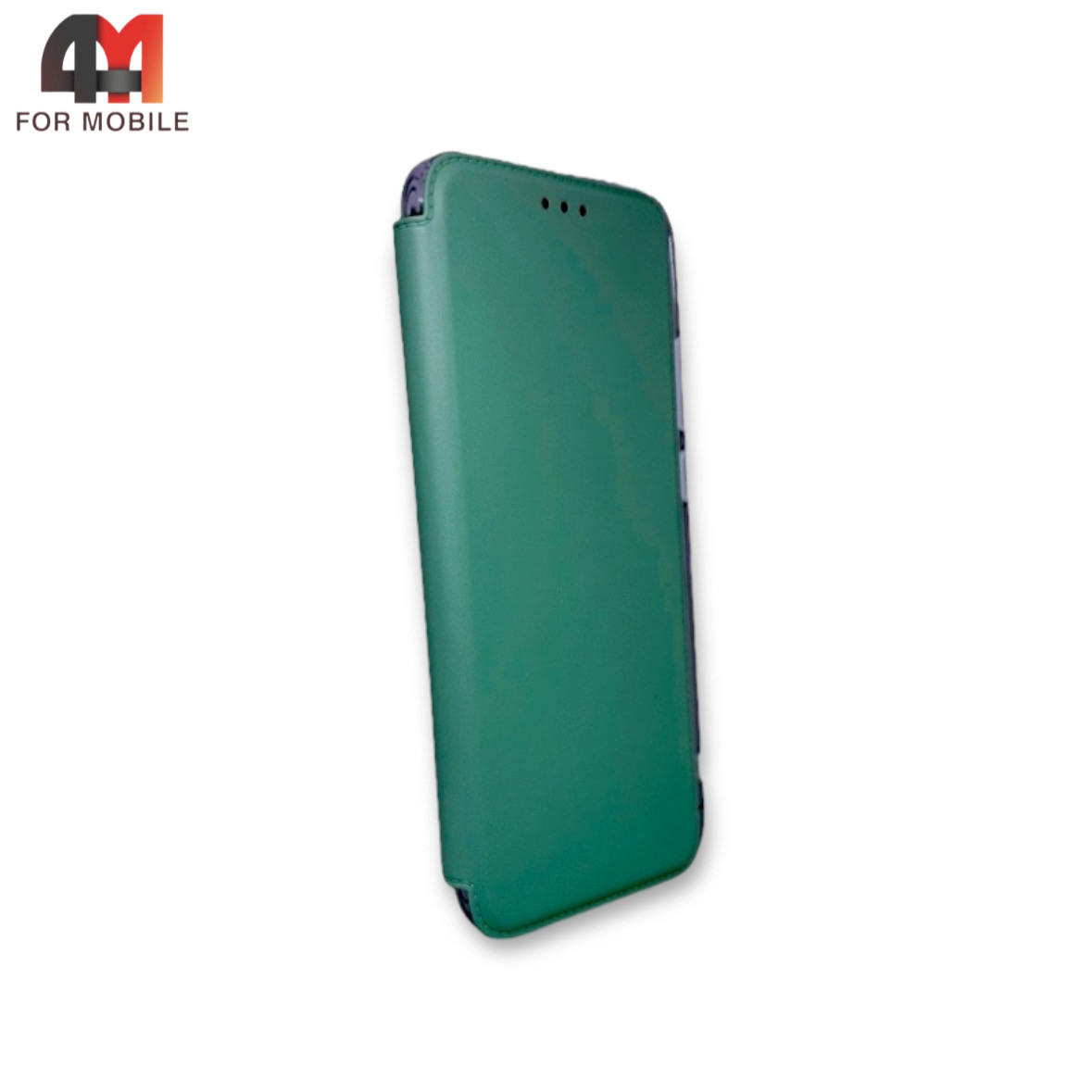 Чехол книга для телефона Samsung A32 4G с усиленными углами, зеленого цвета - фото 1 - id-p226619249