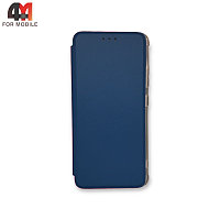Чехол книга для телефона Samsung A32 4G с усиленными углами, темно-синего цвета