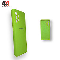 Чехол для телефона Samsung A32 4G Silicone Case, неонового цвета