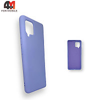 Чехол для телефона Samsung A42 Silicone Case, лавандового цвета