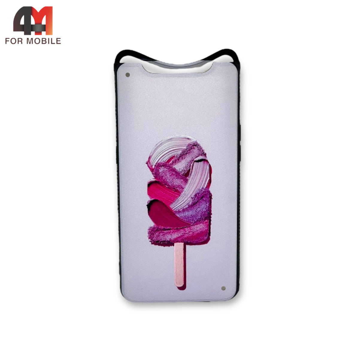 Чехол для Samsung A80/A90 силиконовый с рисунком, мороженое - фото 1 - id-p226618570
