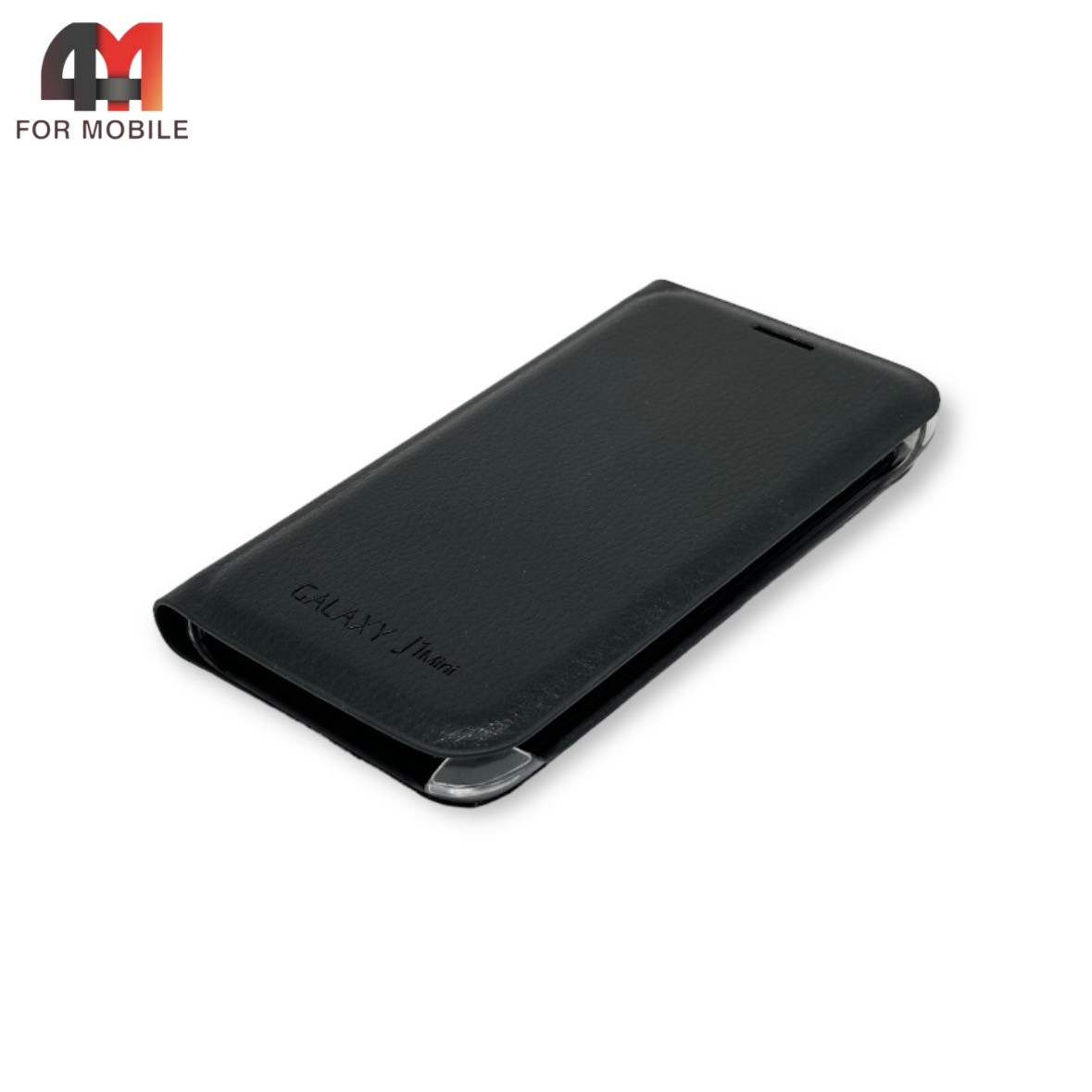 Чехол-книга для Samsung J1 Mini/J105 черного цвета - фото 1 - id-p226622932
