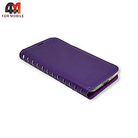 Чехол-книга для Samsung J1 Mini/J105 фиолетового цвета, New Case