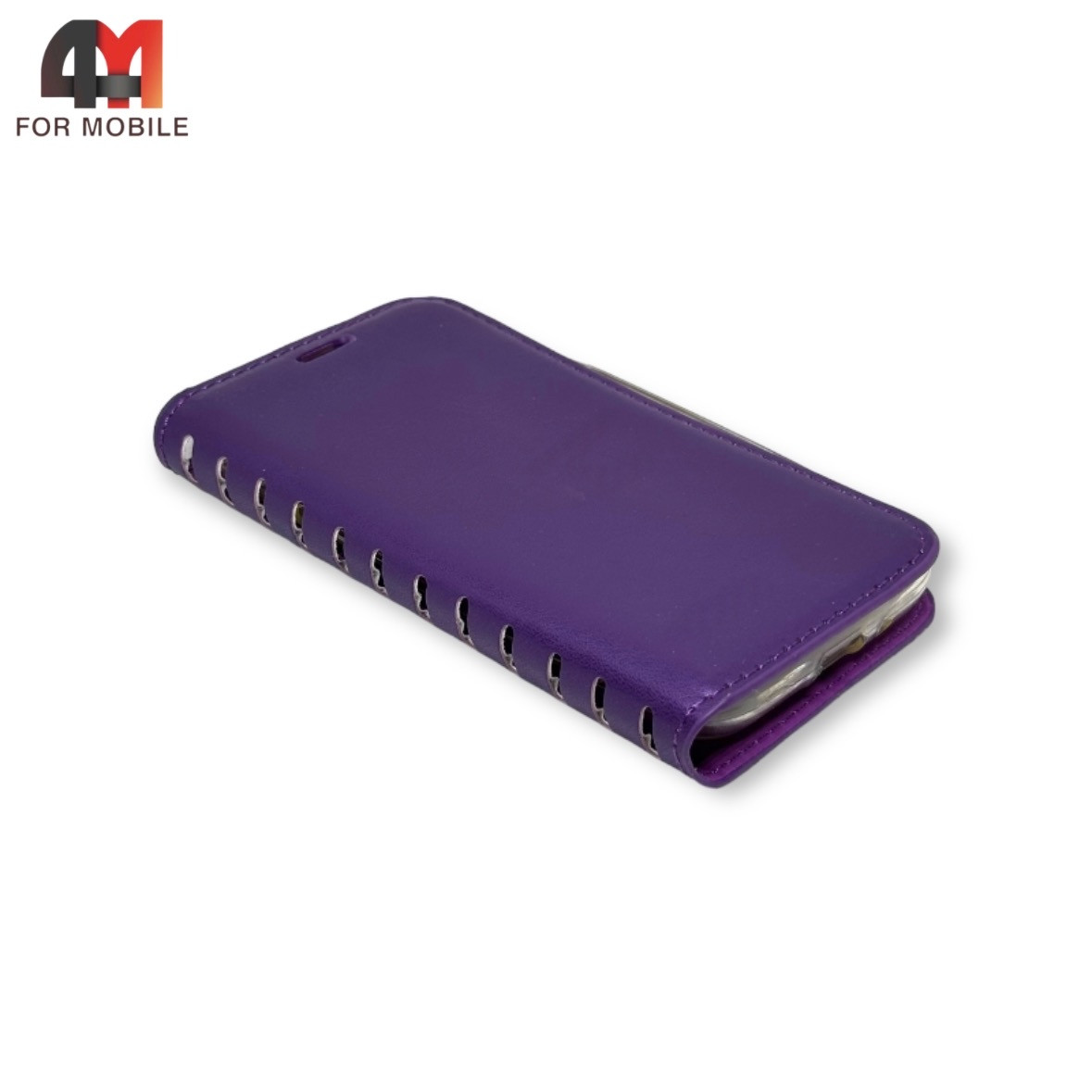 Чехол-книга для Samsung J1 Mini/J105 фиолетового цвета, New Case - фото 1 - id-p226620051